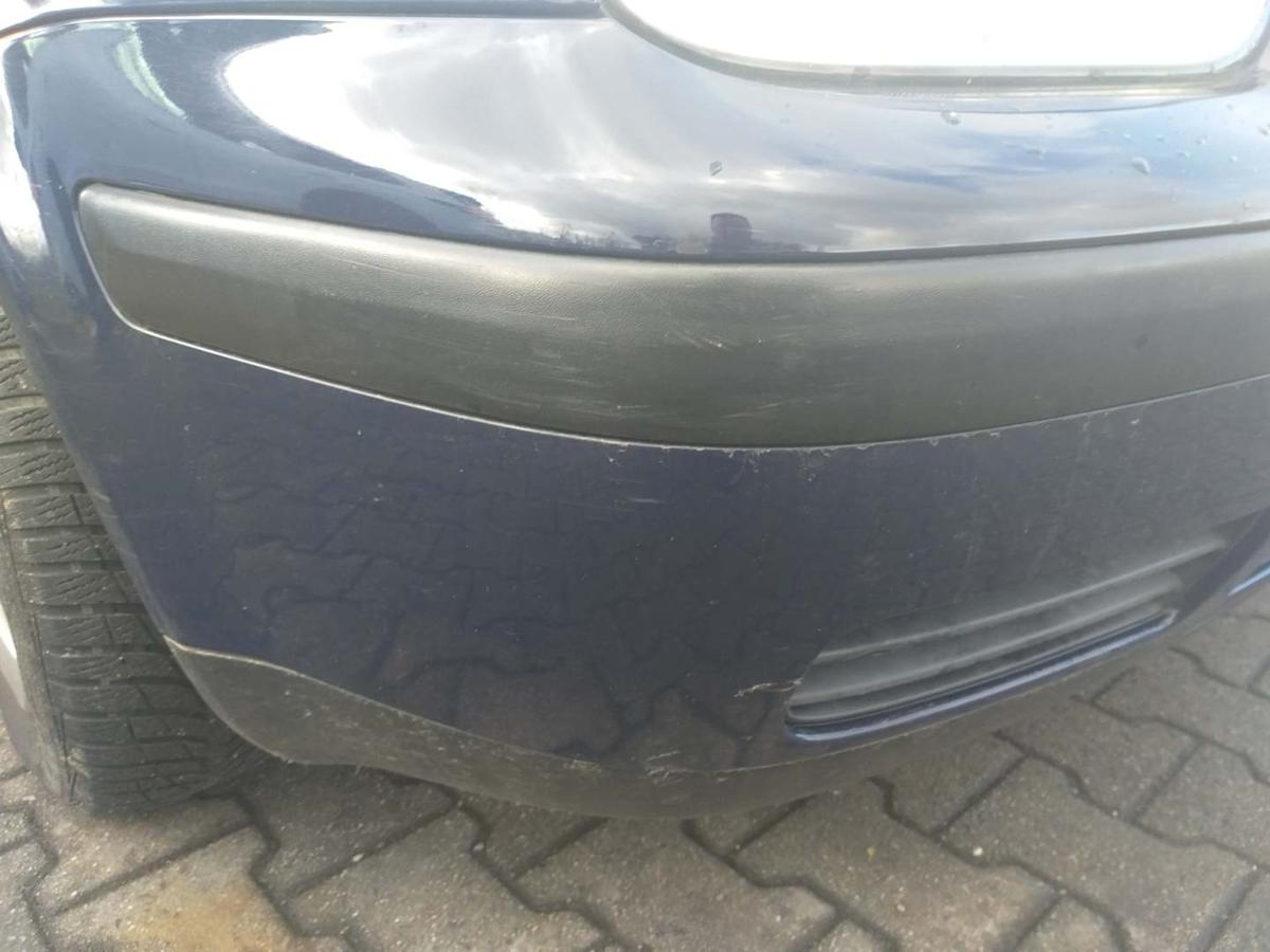 VW Golf 4 original Sto&szlig;stange Stossf&auml;nger vorn LA5G Perlblau Bj.2004